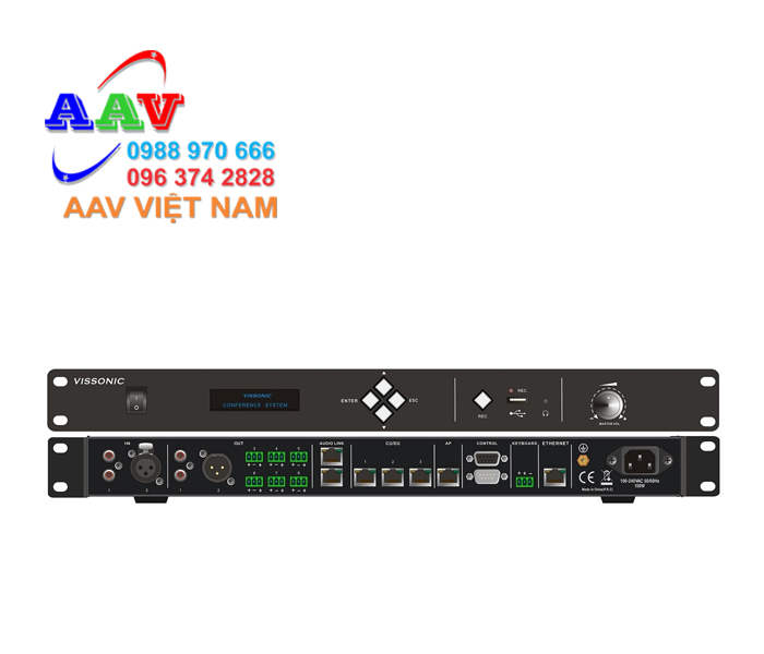 Bộ xử lý trung tâm kỹ thuật số VIS-CCD2500-R